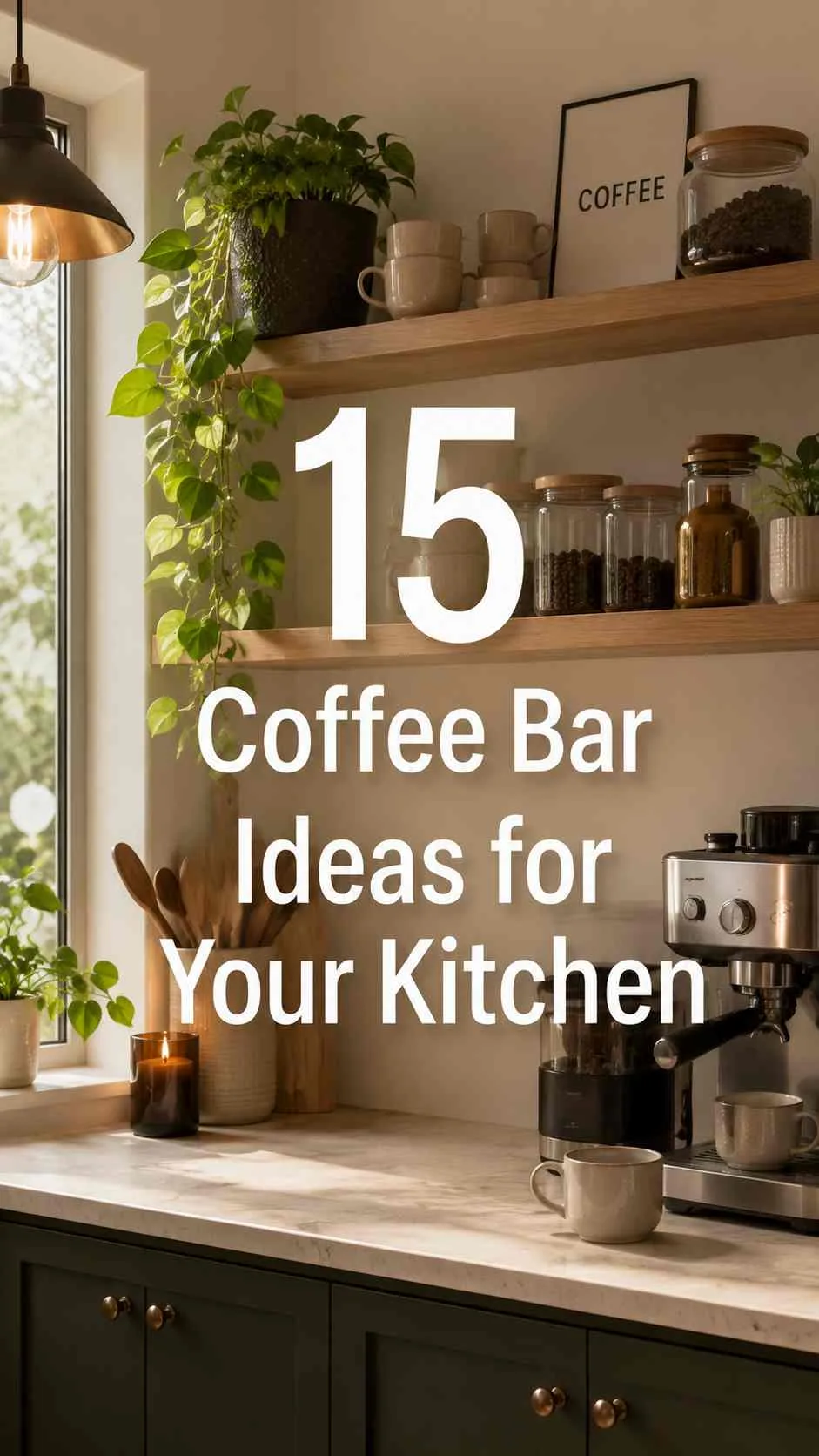 15 Coffee Bar Ideas for Your Kitchen 1 Coffee Bar Ideas