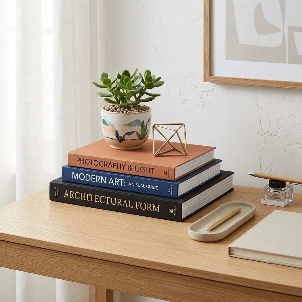Stack Aesthetic Books as Decor and Inspiration