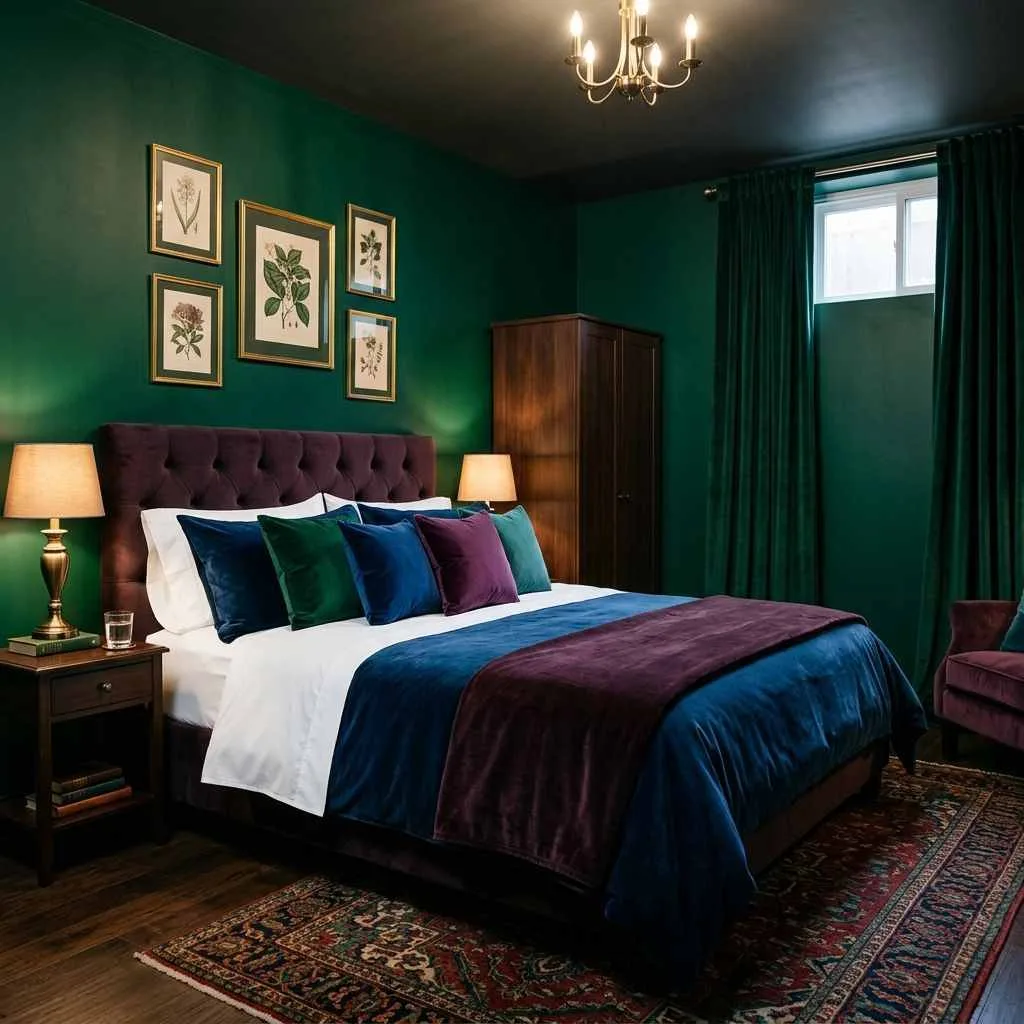 The Moody Jewel-Toned Sanctuary