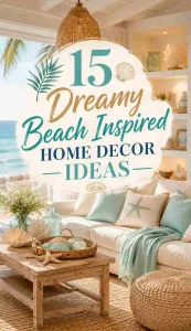 Dreamy Beach Inspired Home Decor Ideas