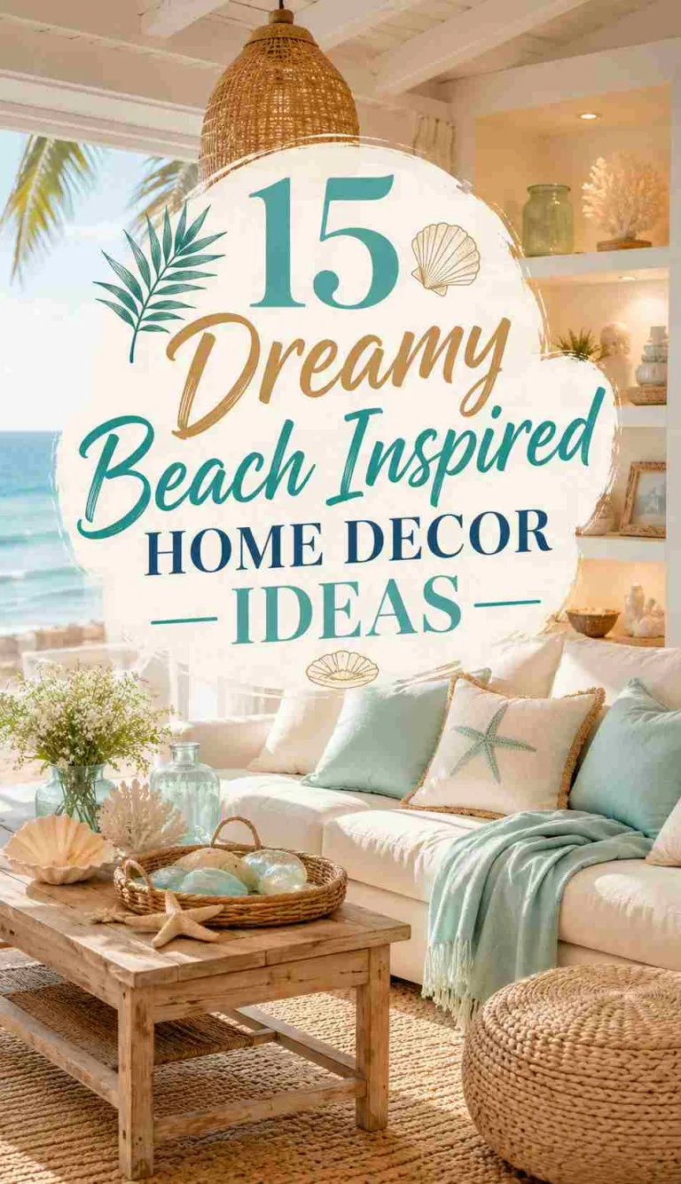 15 Dreamy Beach Inspired Home Decor Ideas 4 Dreamy Beach Inspired Home Decor Ideas