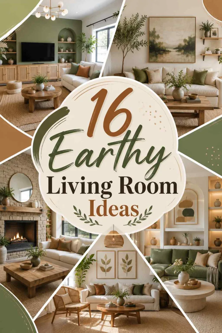 Earthy Living Room Ideas