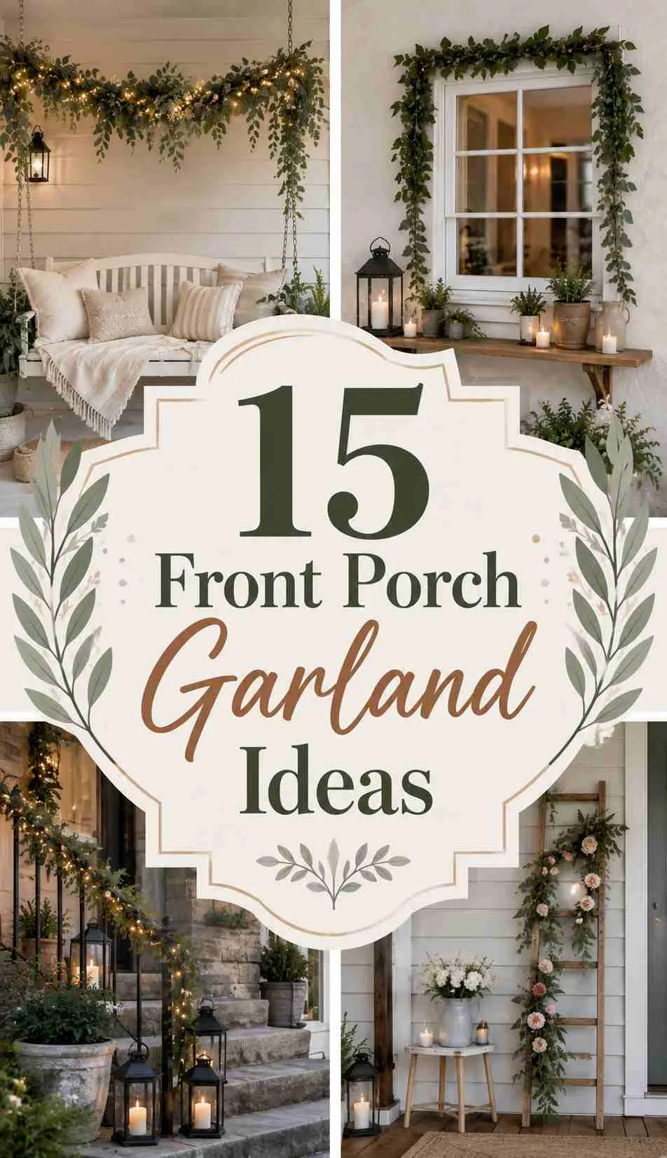 Front Porch Garland Ideas