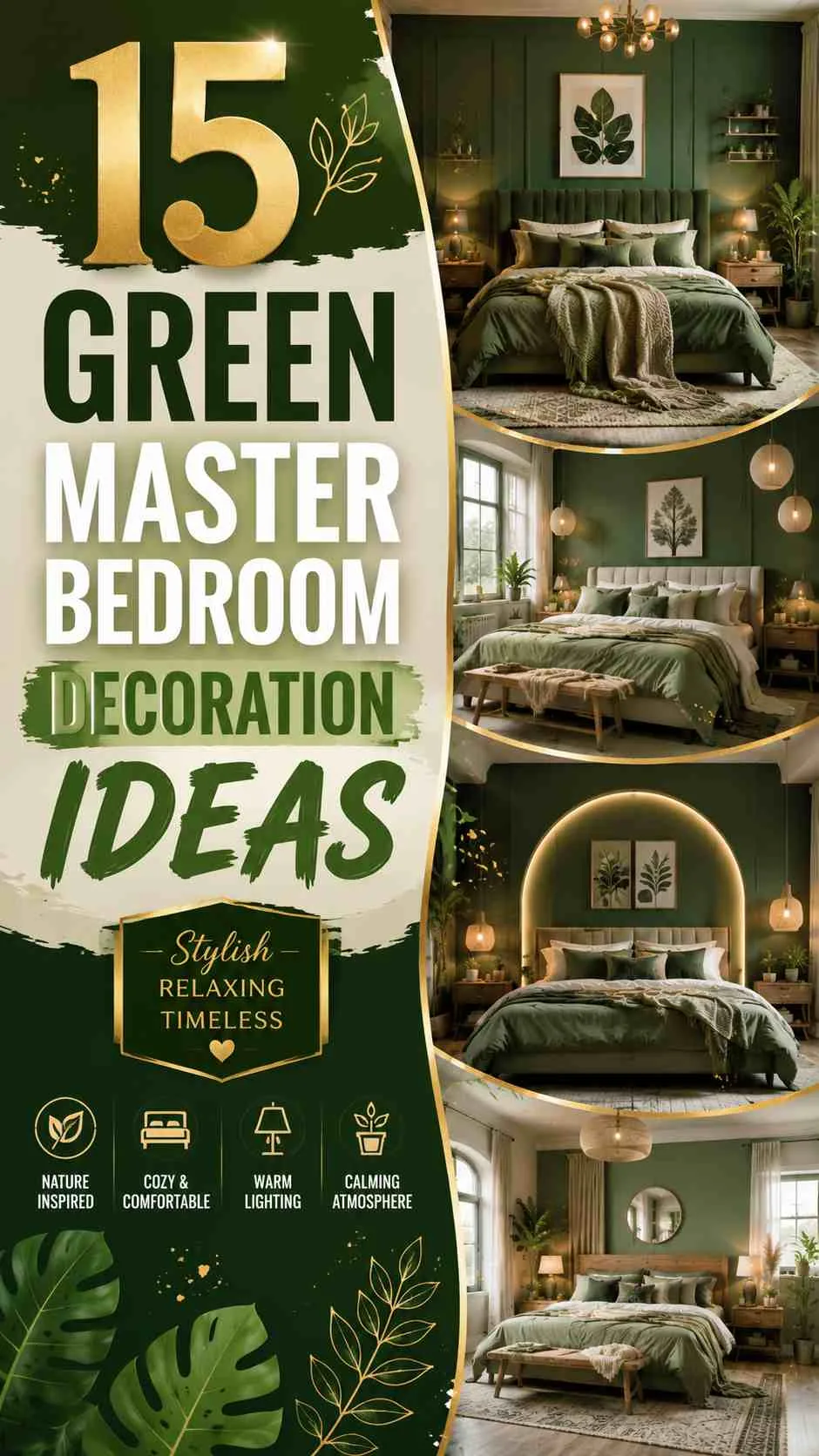 Green Master Bedroom Decoration Ideas