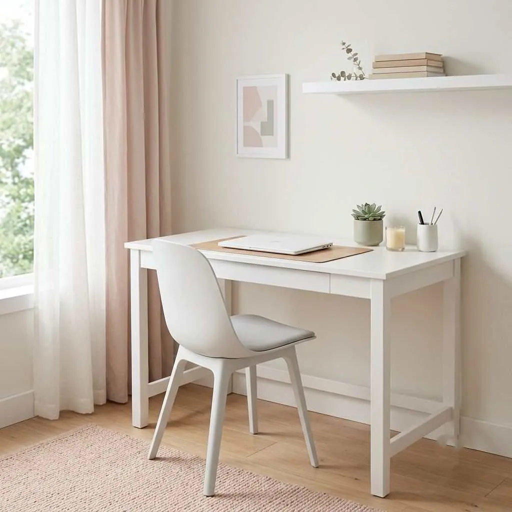 18 Home Office Ideas for Women: Create Your Dream Workspace 2 The Feminine Minimalist Haven