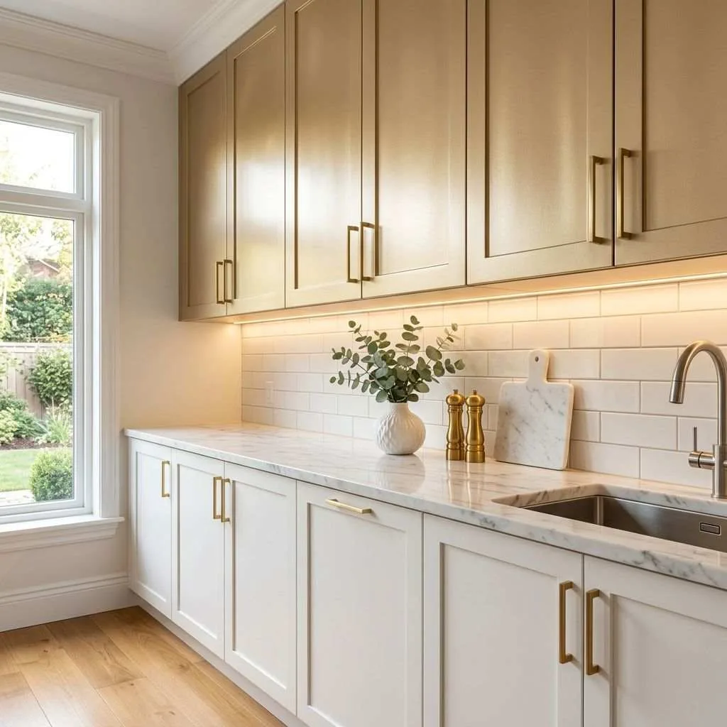 Use Metallic or Pearlescent Paint for Glam Appeal
