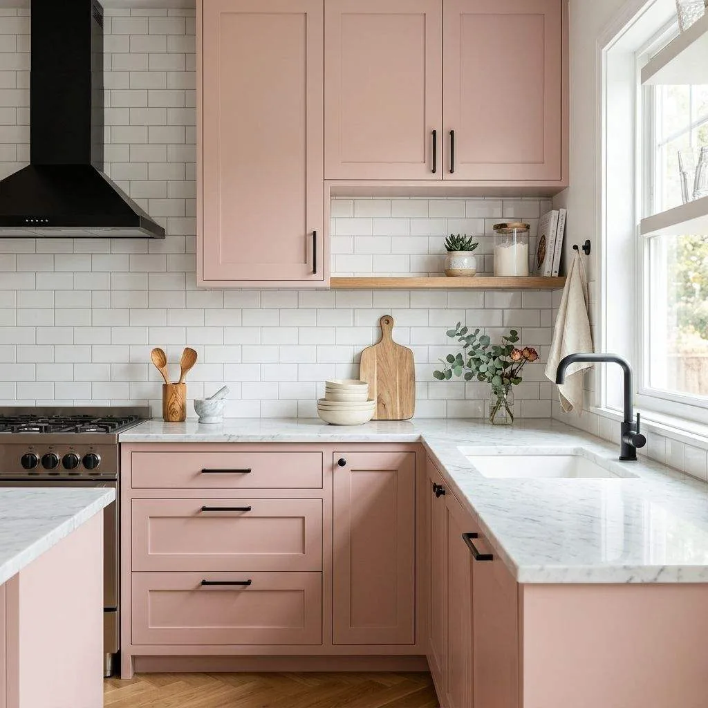 Go Soft and Romantic with Dusty Pink or Blush