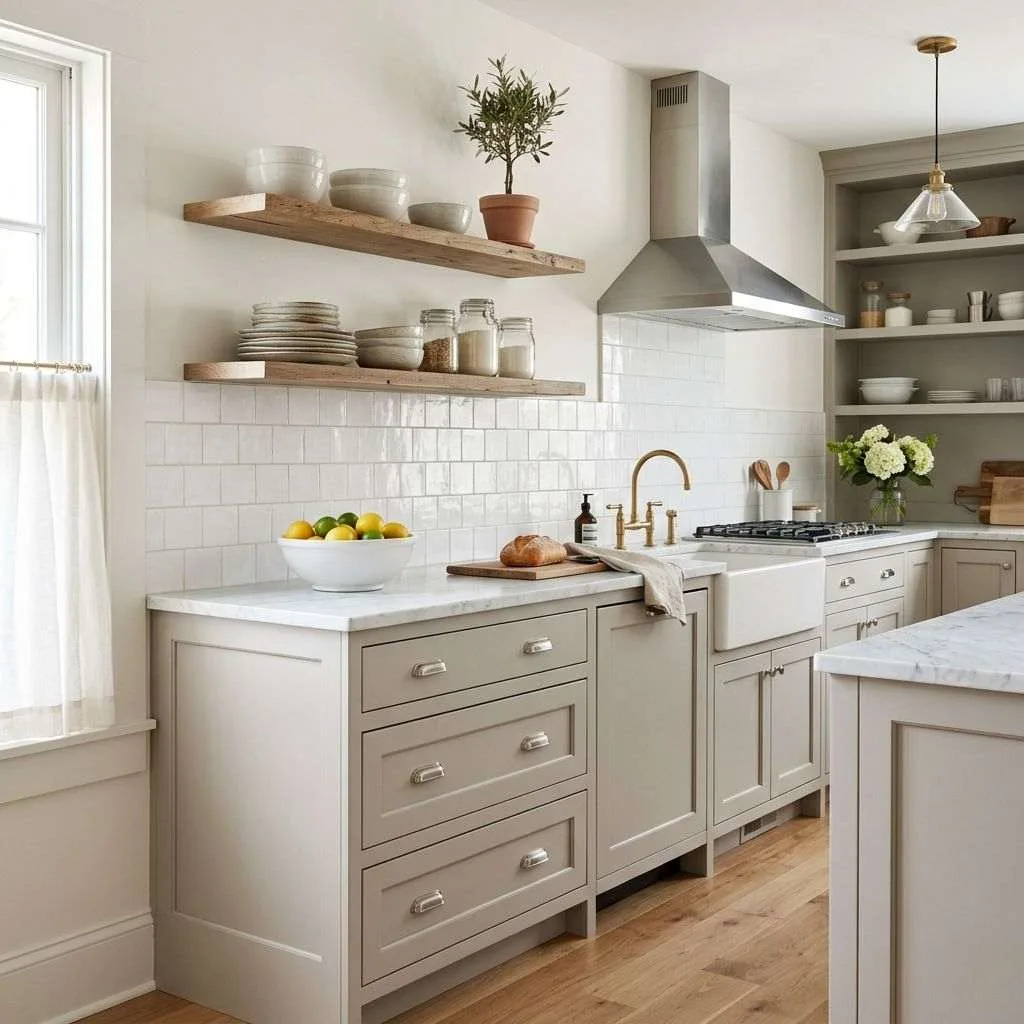 Refresh with a Soft Greige (Gray + Beige)