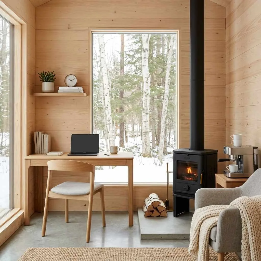 The Scandinavian Cabin Office