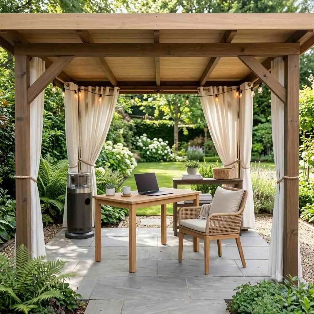 The Covered Pergola Workspace