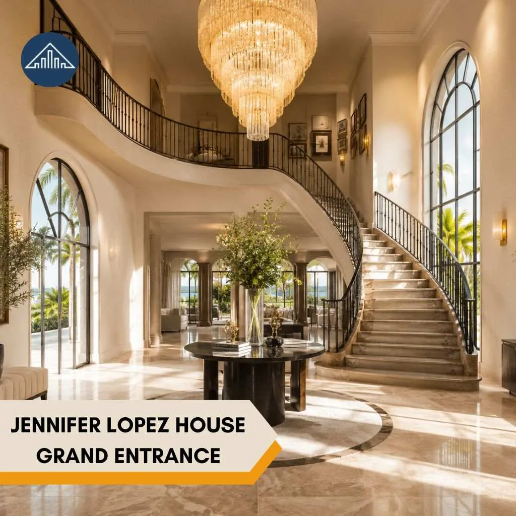 Jennifer Lopez House: Inside Her $32.5M Miami Mansion 2026 3 Jennifer Lopez House Grand Entrance