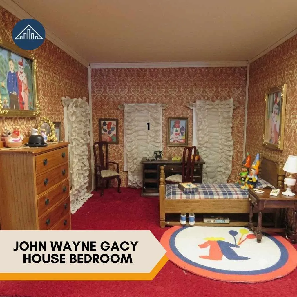 John Wayne Gacy House: Inside His Chicago Property 4 John Wayne Gacy House bedroom