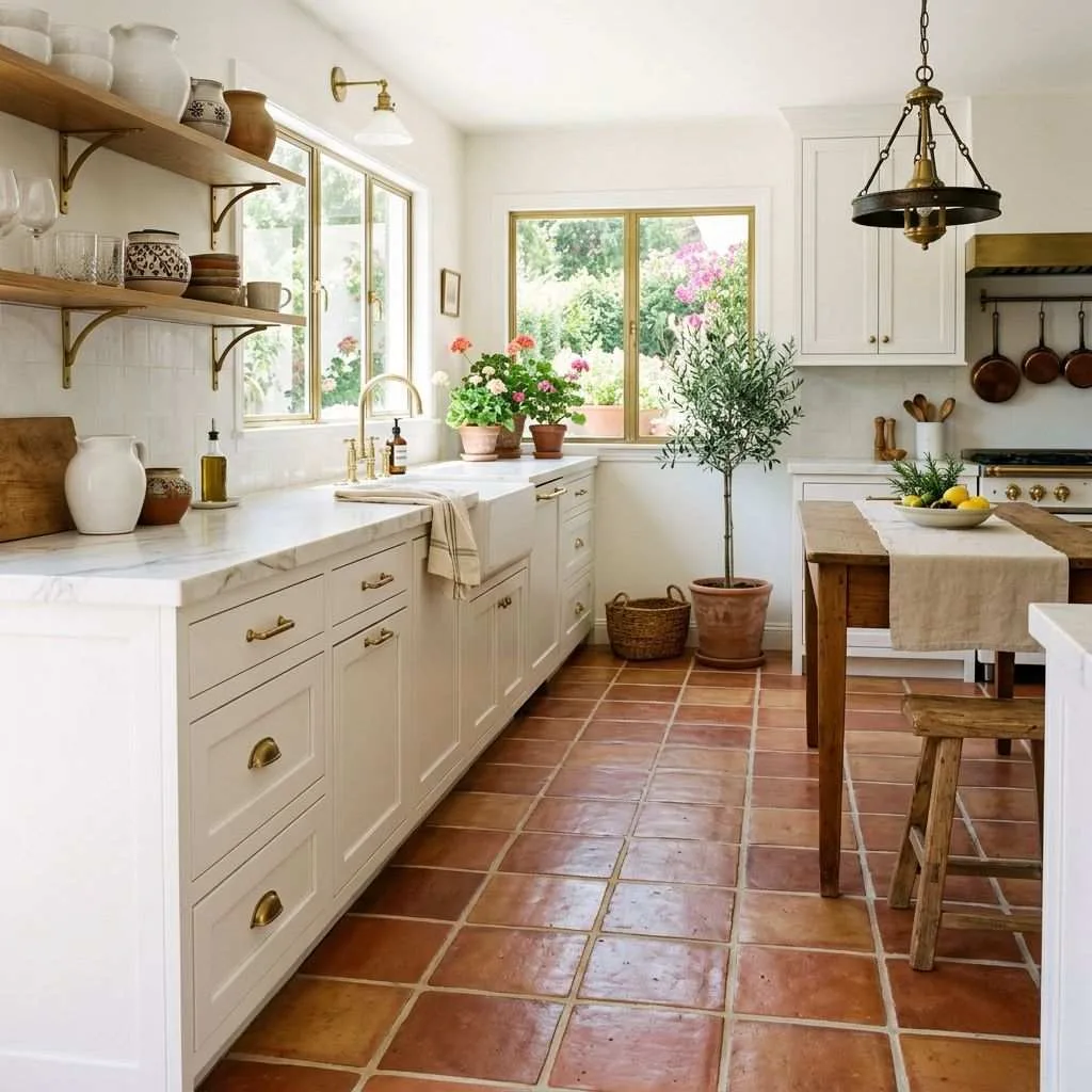 Warm Terracotta Tiles
