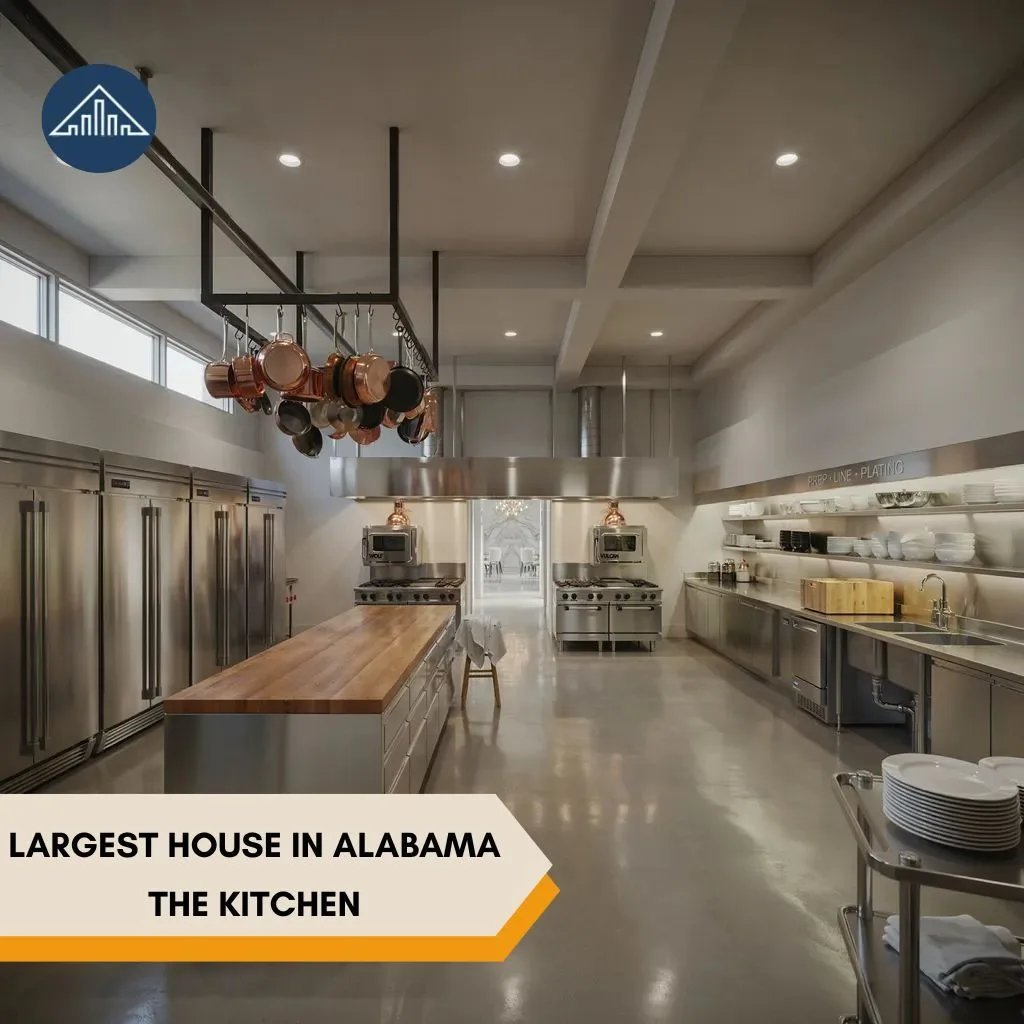 The Largest House in Alabama: Inside the $11.8 million Chateau Montagel 2026 8 The Largest House in Alabama The Kitchen