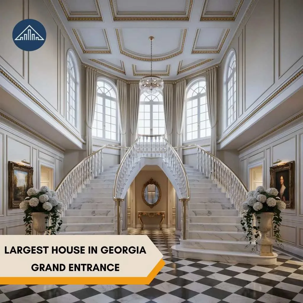 Largest House in Georgia Grand Entrance