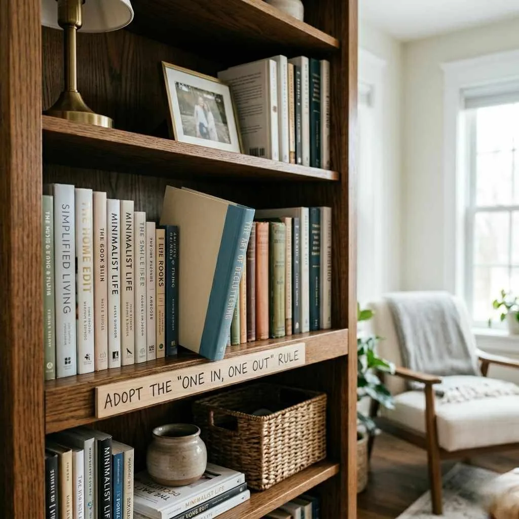 15 Living Room Organization Ideas That Will Transform Your Space 16 Adopt the "One In, One Out" Rule