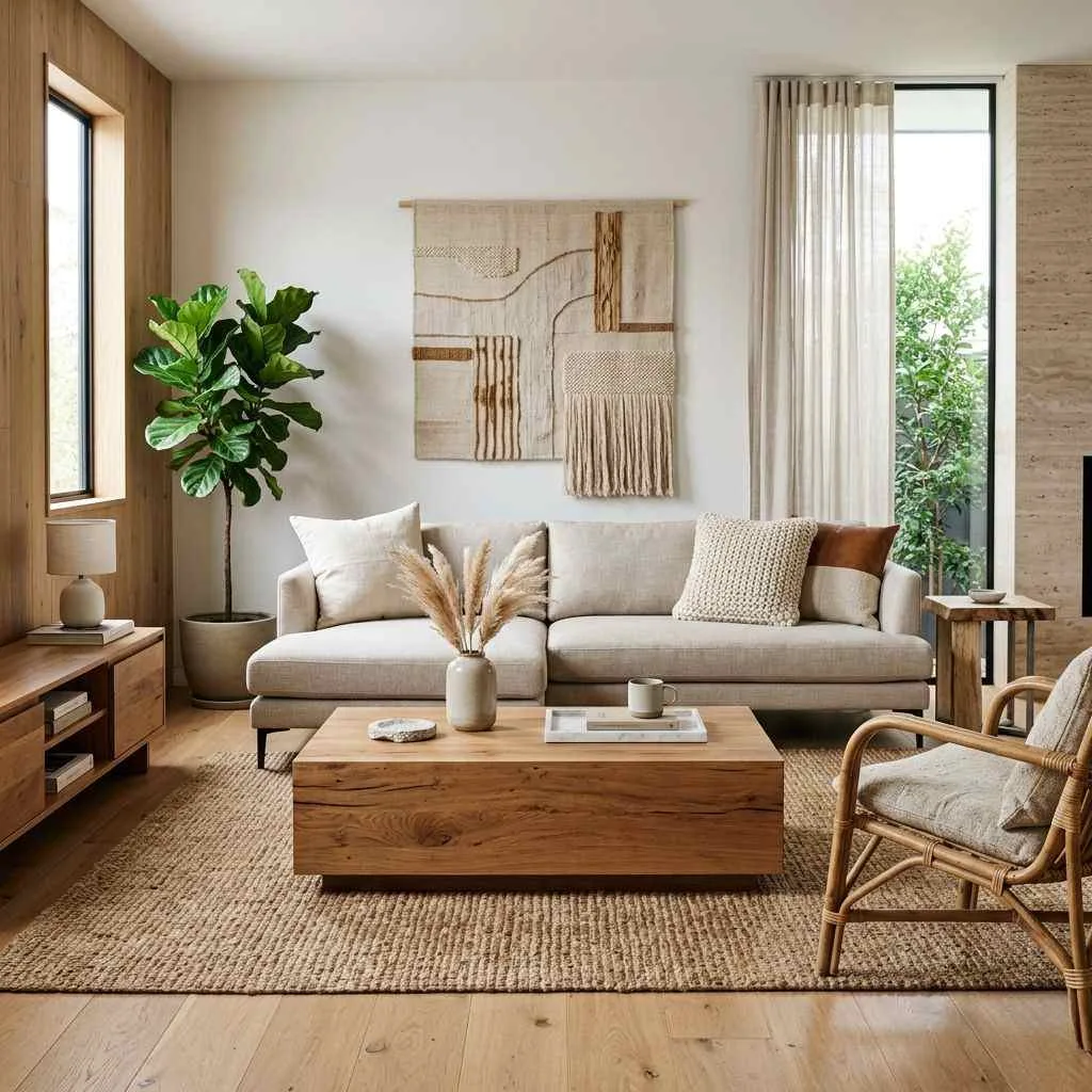 Incorporate Natural Materials and Textures