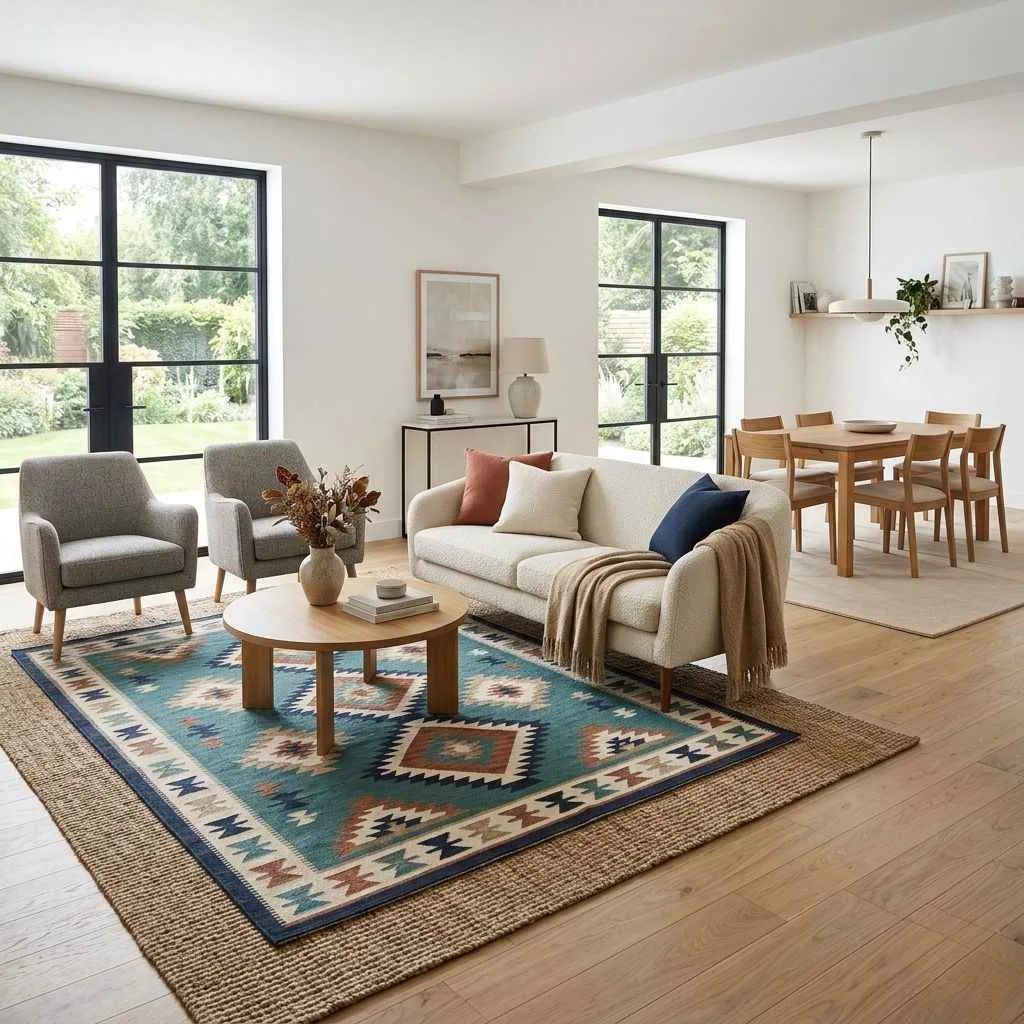 Use Rugs to Define Zones