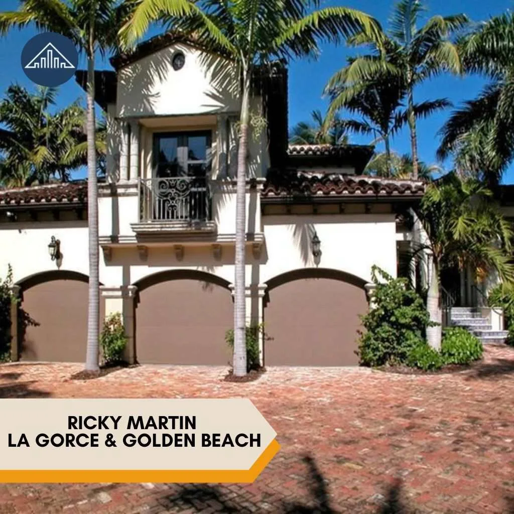 Celebrity Homes in Miami: 12 Famous Stars Who Call This City Home 10 Ricky Martin — La Gorce & Golden Beach