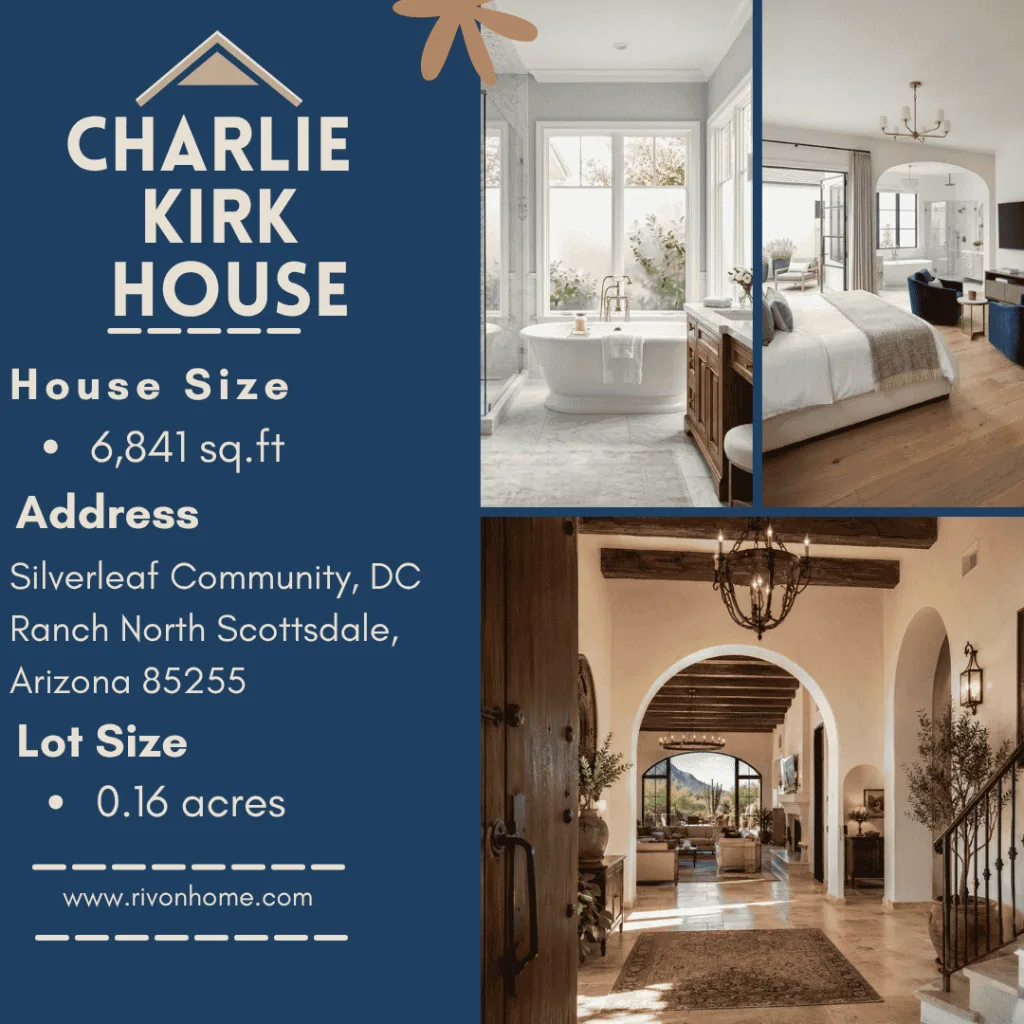 Charlie Kirk House: Inside His $6.5M Scottsdale, Arizona Mansion 2 Charlie Kirk House Banner
