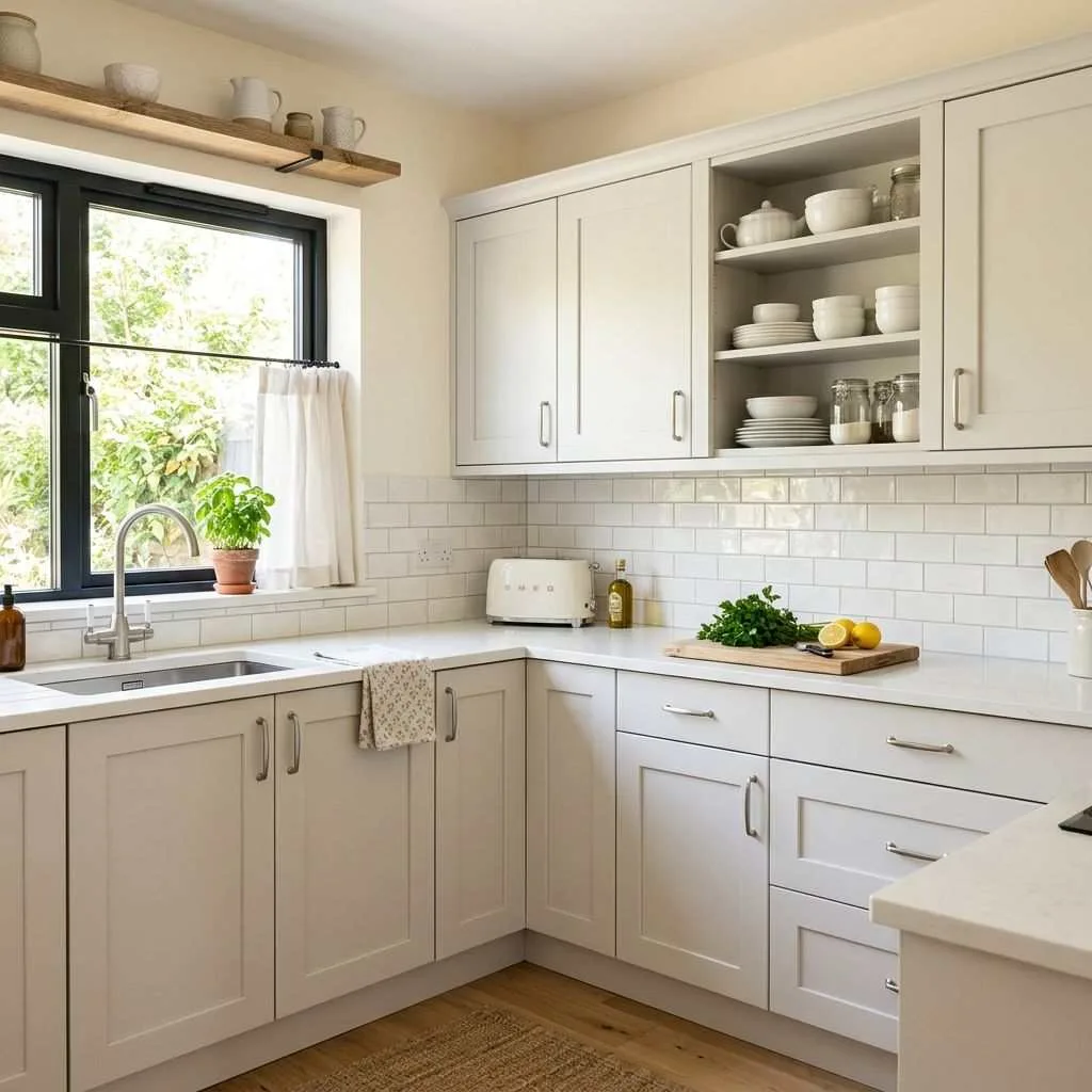 15 Small Kitchen Ideas for Apartments 12 Choose Light Colors to Open Up the Space