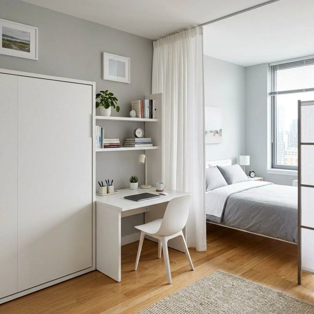 16 Study Room Ideas to Transform Your Learning Space 7 The Dual-Purpose Guest Room Study