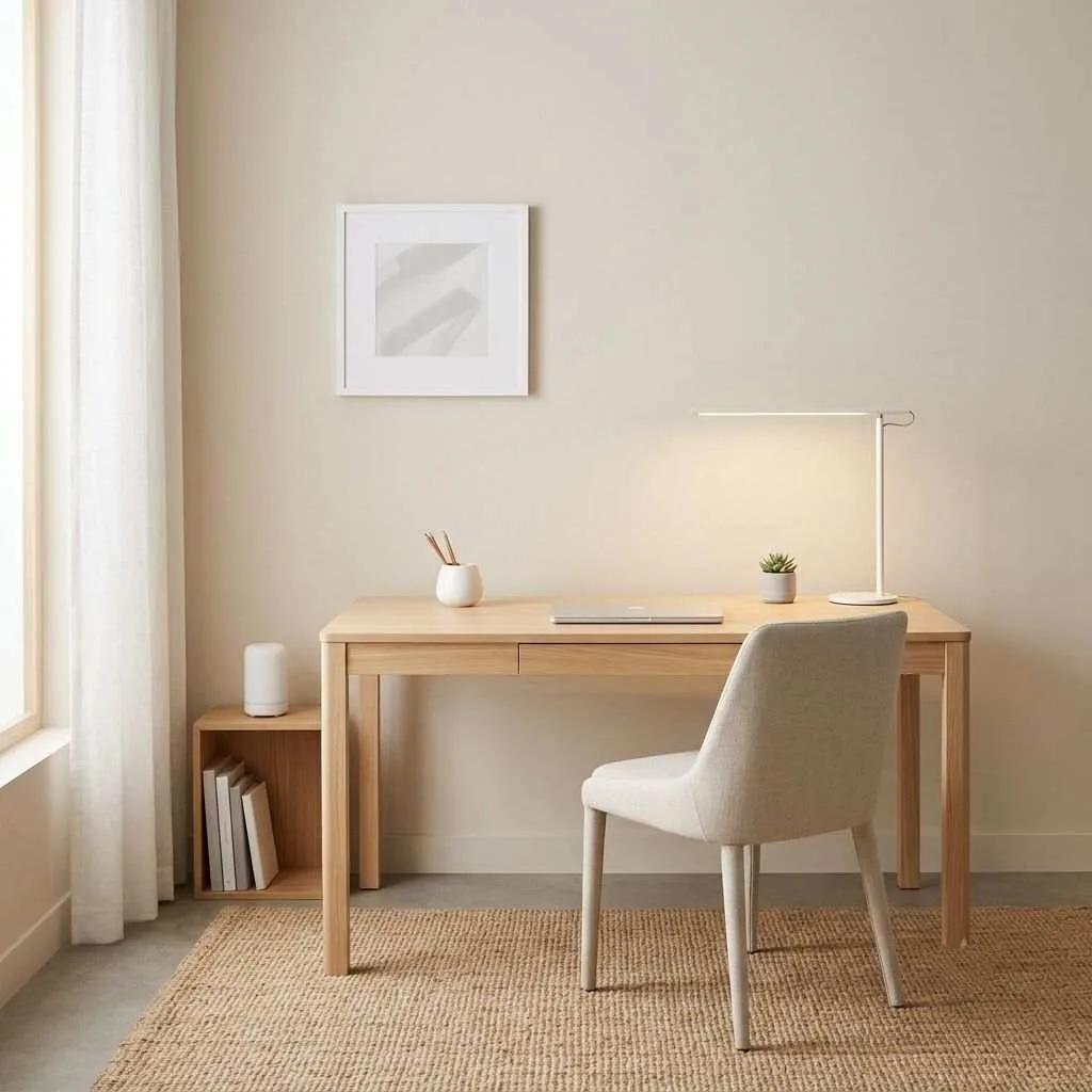 16 Study Room Ideas to Transform Your Learning Space 2 The Minimalist Zen Den