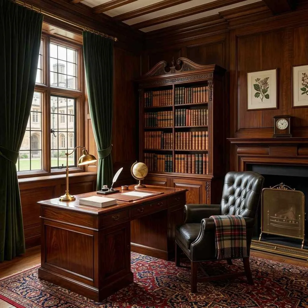 16 Study Room Ideas to Transform Your Learning Space 17 The Vintage Scholar's Retreat