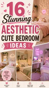 Stunning Aesthetic Cute Bedroom Ideas
