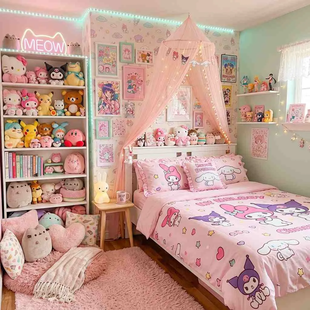 Kawaii Japanese Cute Bedroom