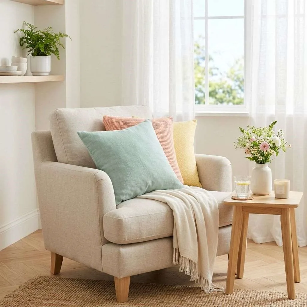 16 Summer Home Decor Ideas to Refresh Your Space 8 Switch to a Lighter Color Palette
