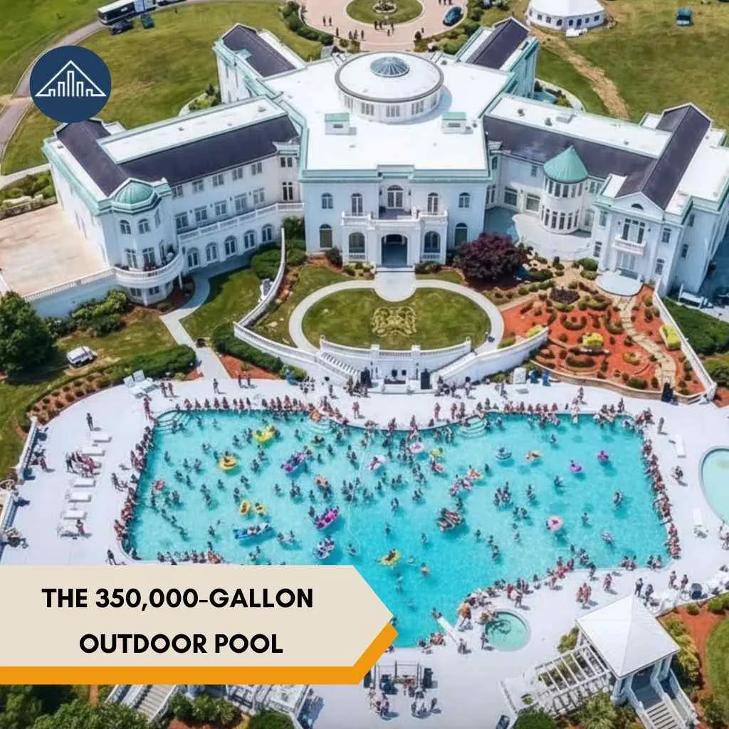 The 350,000-Gallon Outdoor Pool