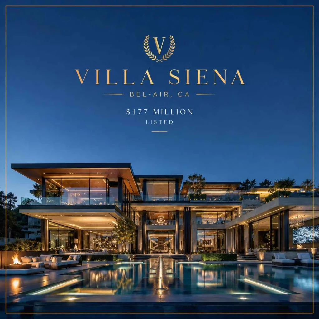 3: Villa Siena, Bel-Air (Most Expensive Houses in Los Angeles)