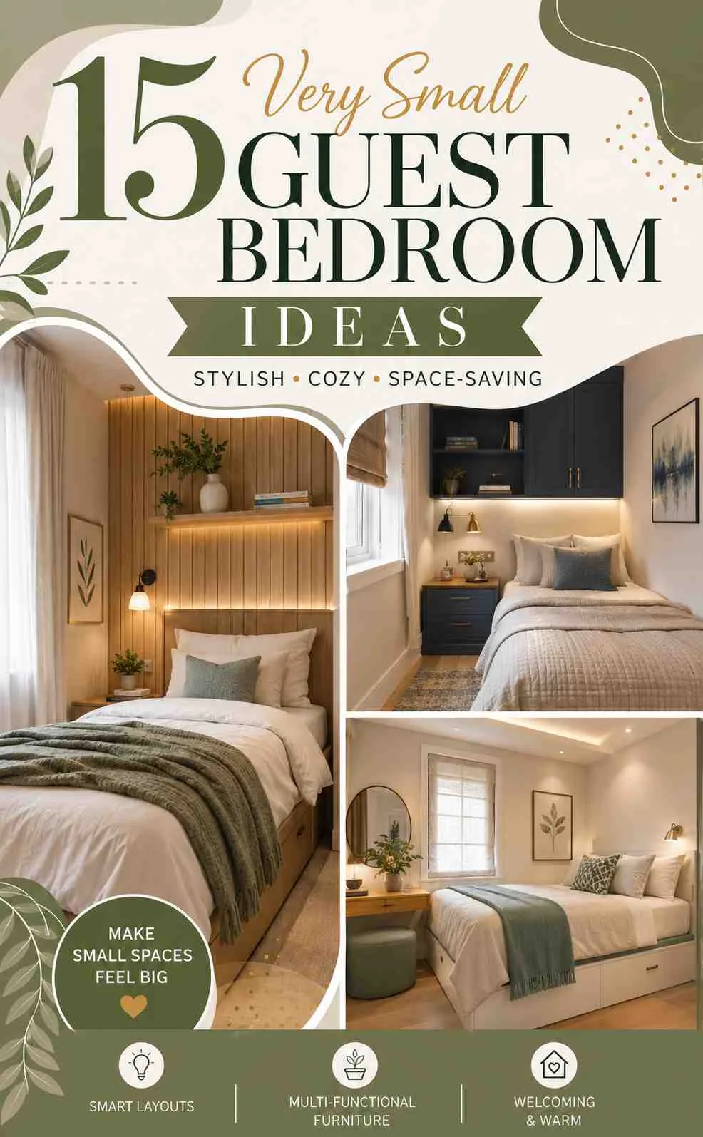 15 Very Small Guest Bedroom Ideas That Make Every Inch Count 1 Very Small Guest Bedroom Ideas