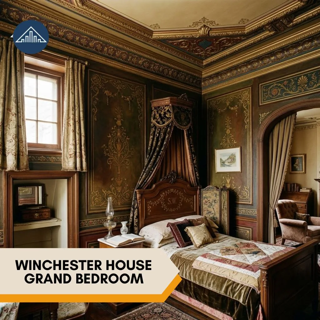 Winchester House bedroom