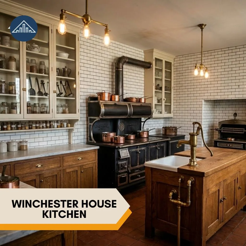 Winchester House kitchen