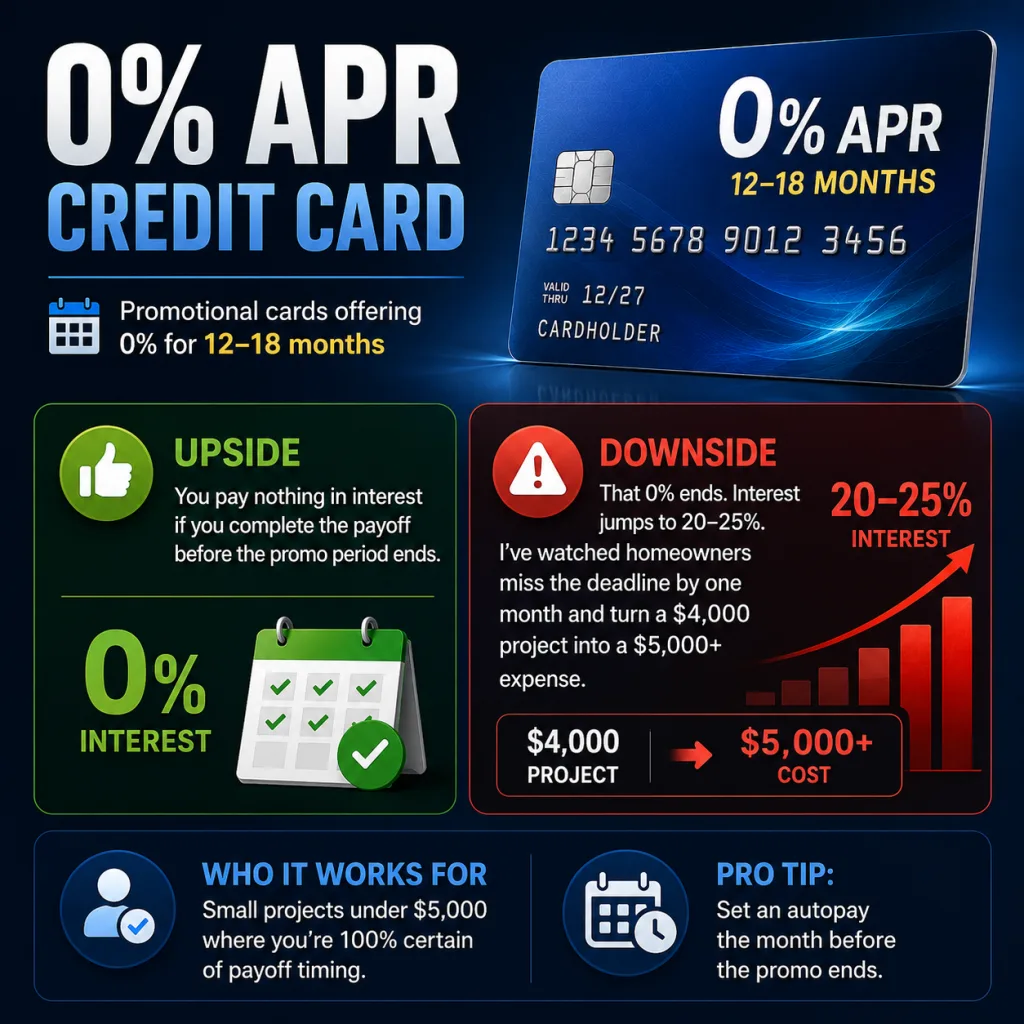 Home Upgrading Mintpalment: A Real Architect's Guide to Smart Renovations That Add Value 7 Home Upgrading Mintpalment Option 5: 0% APR Credit Card