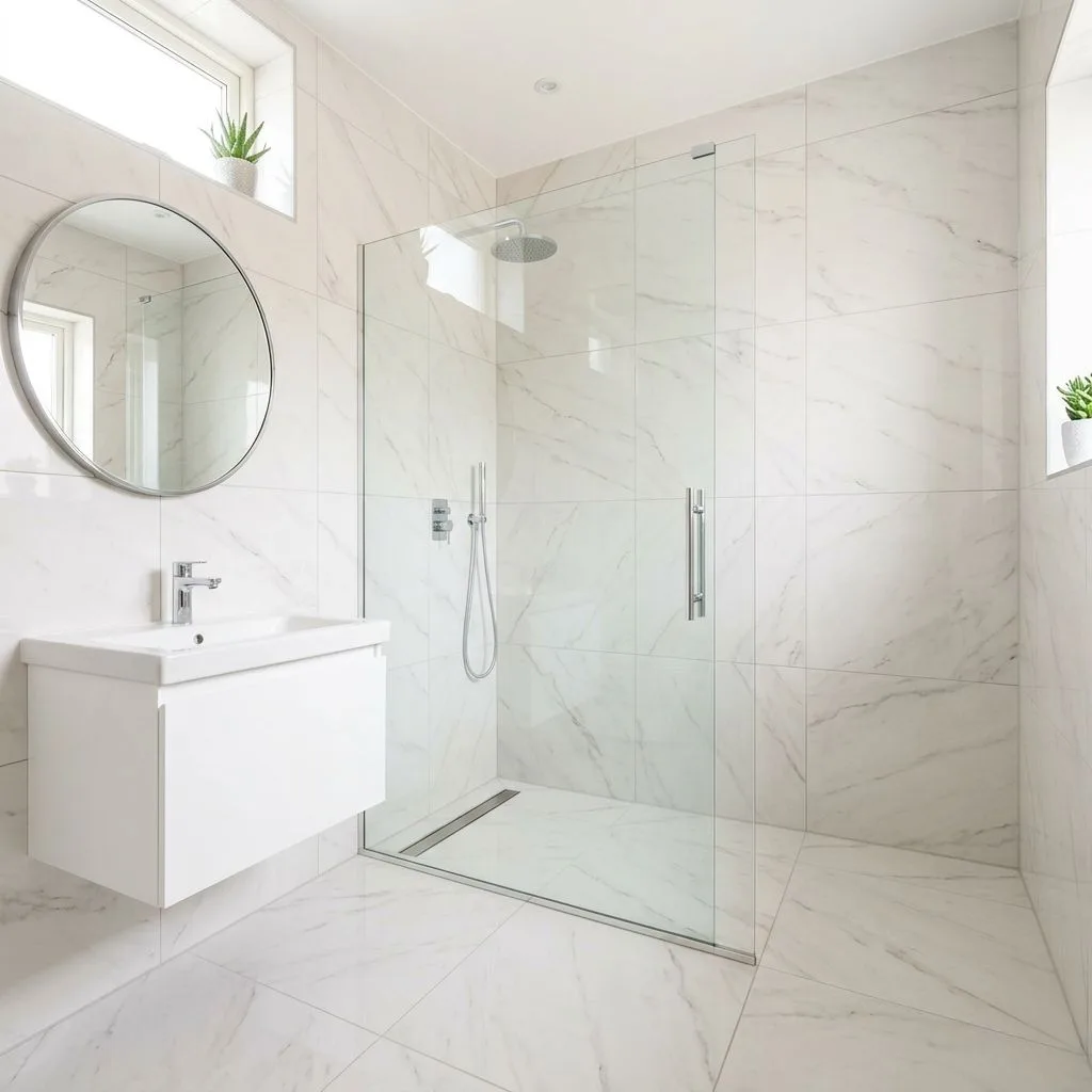 Large-Format Porcelain Tiles
