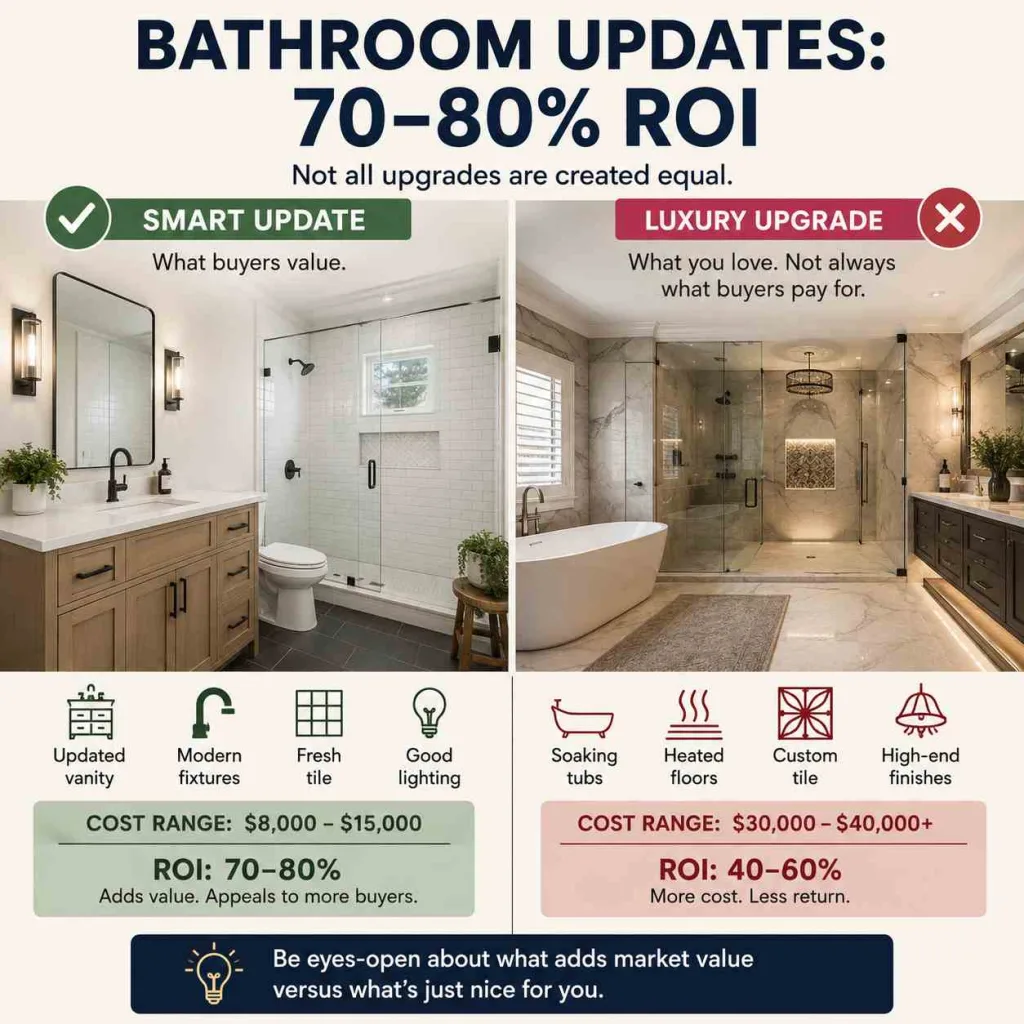 Home Upgrading Mintpalment: A Real Architect's Guide to Smart Renovations That Add Value 10 Home Upgrading Mintpalment Bathroom Updates: 70-80% ROI