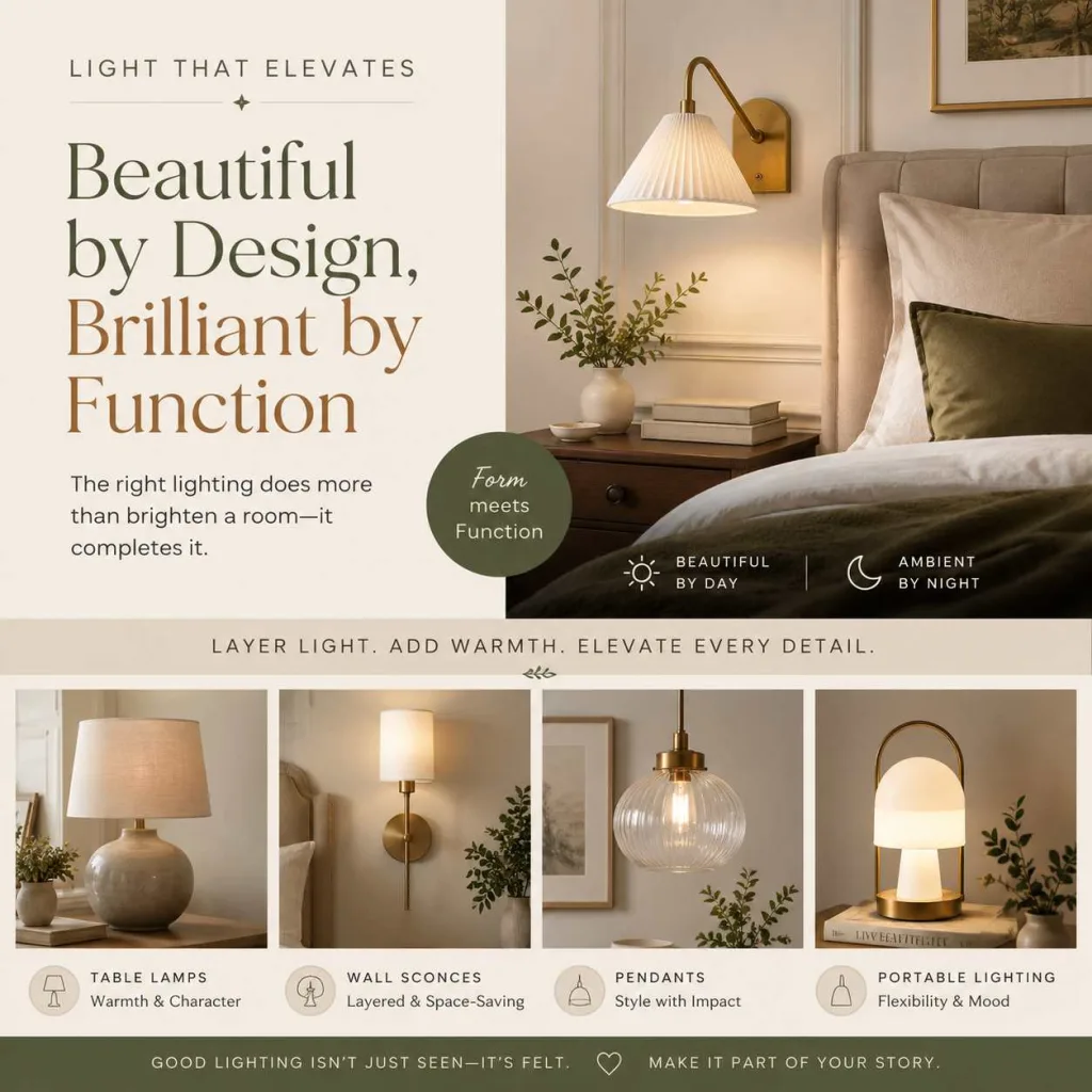 Interior Decoration Tips Mintpaldecor: Create a Home That Works for You 8 Interior Decoration Tips Mintpaldecor Consider Lighting Fixtures as Decor When choosing lighting fixtures