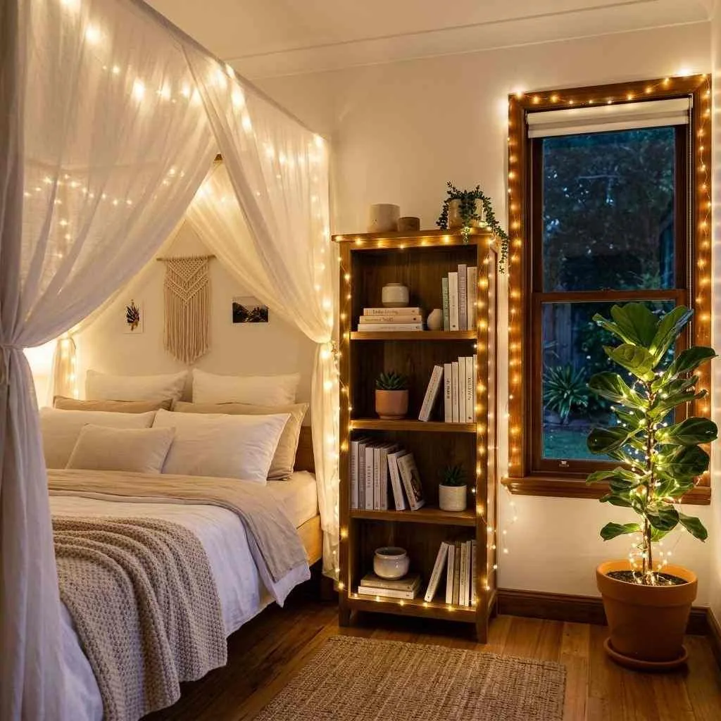 String Up Warm Fairy Lights Everywhere