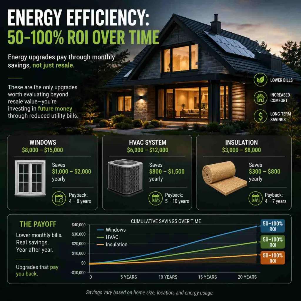 Home Upgrading Mintpalment: A Real Architect's Guide to Smart Renovations That Add Value 11 Home Upgrading Mintpalment Energy Efficiency: 50-100% ROI over time