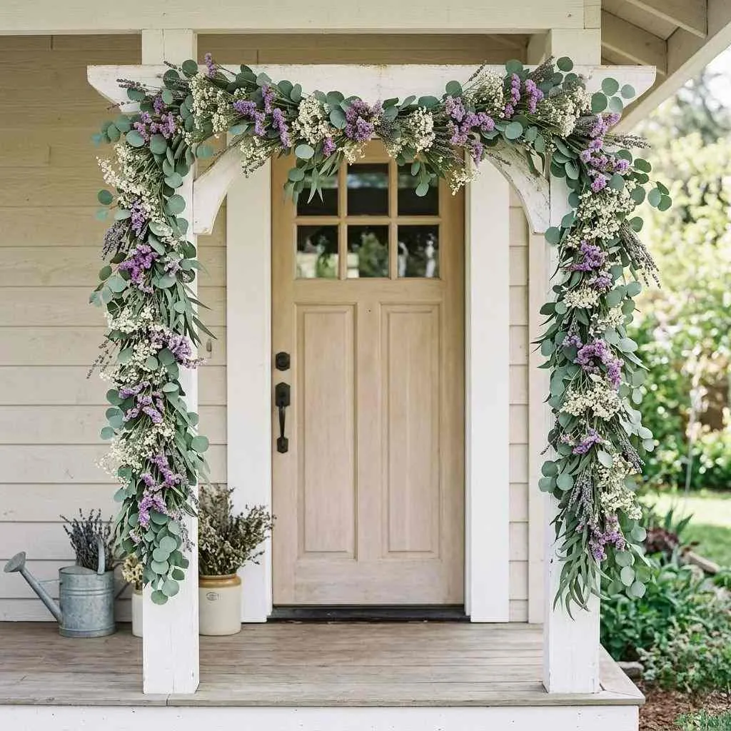 Eucalyptus and Dried Flower Mix
