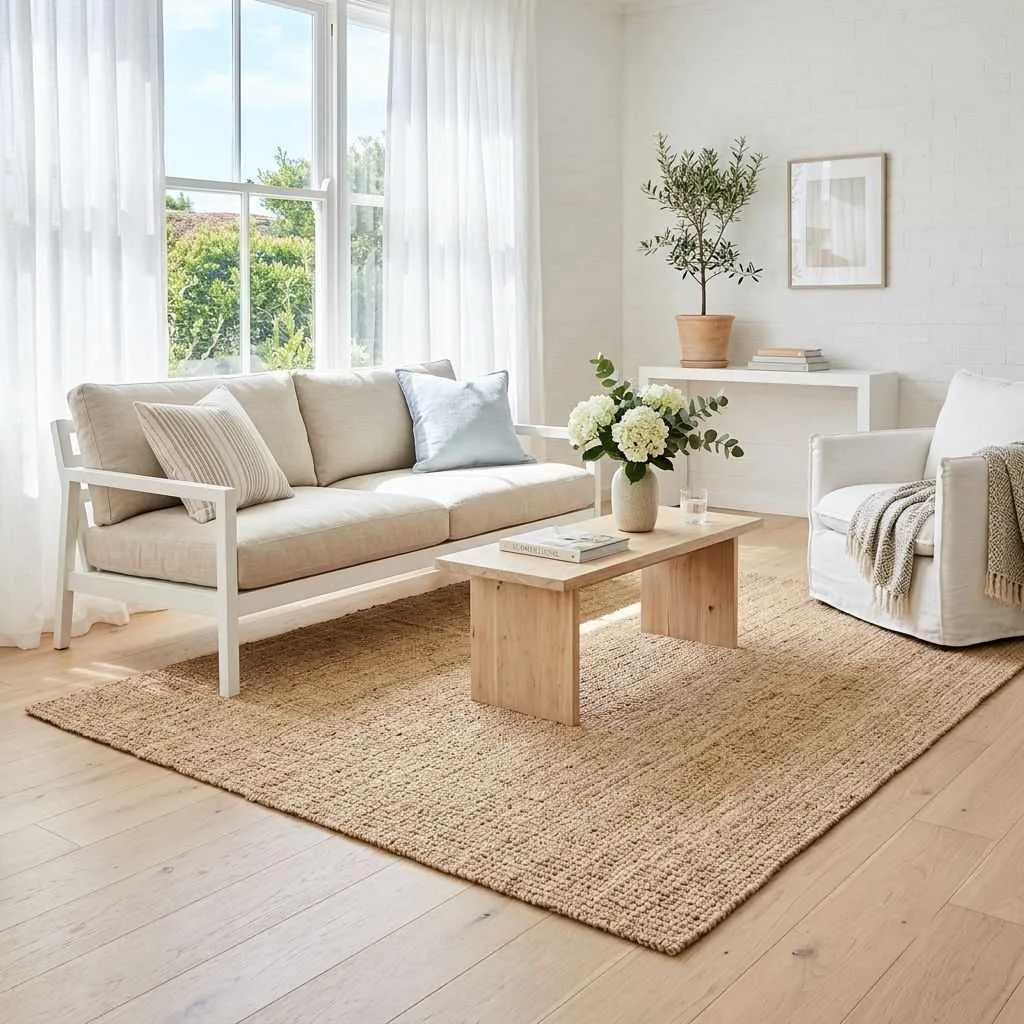 Layer in a Breezy Area Rug