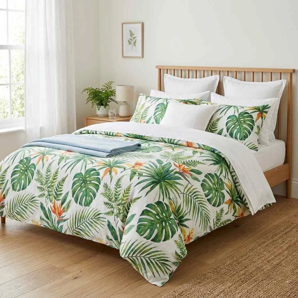 Switch to a Lightweight Bedding Set