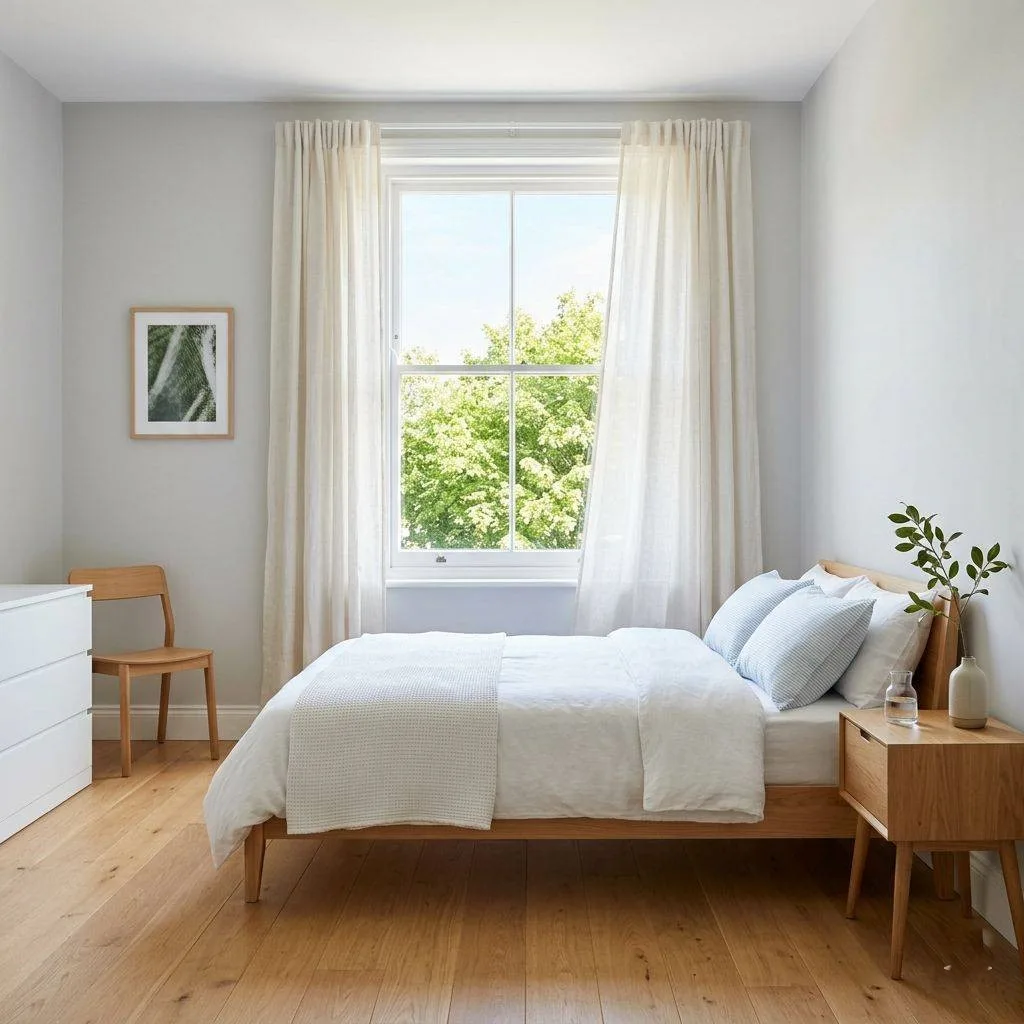 Use Bamboo Blinds Instead of Heavy Drapes