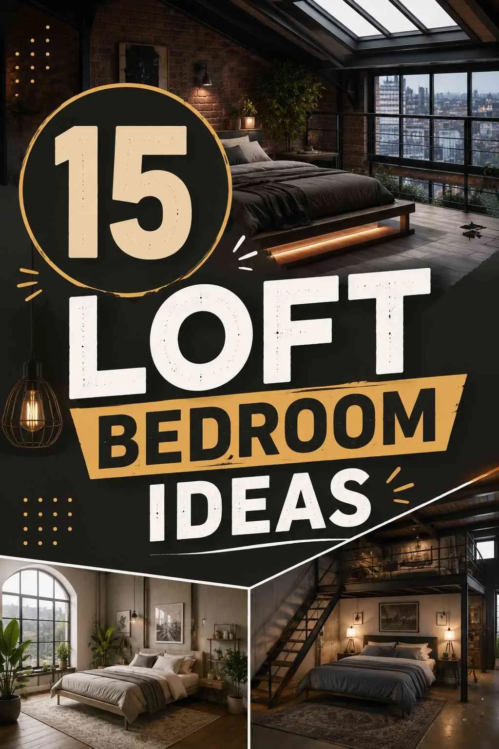 15 Loft Bedroom Ideas to Transform Your Space 1 Loft Bedroom Ideas