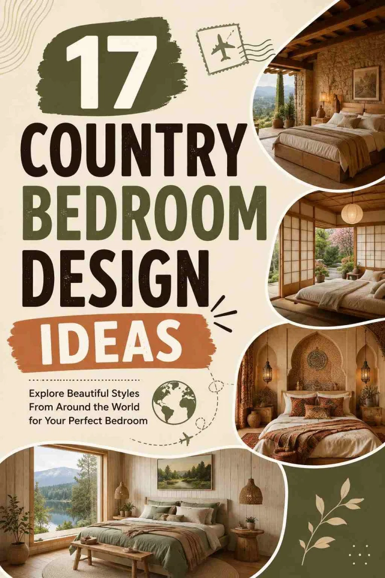 Country Bedroom Design Ideas