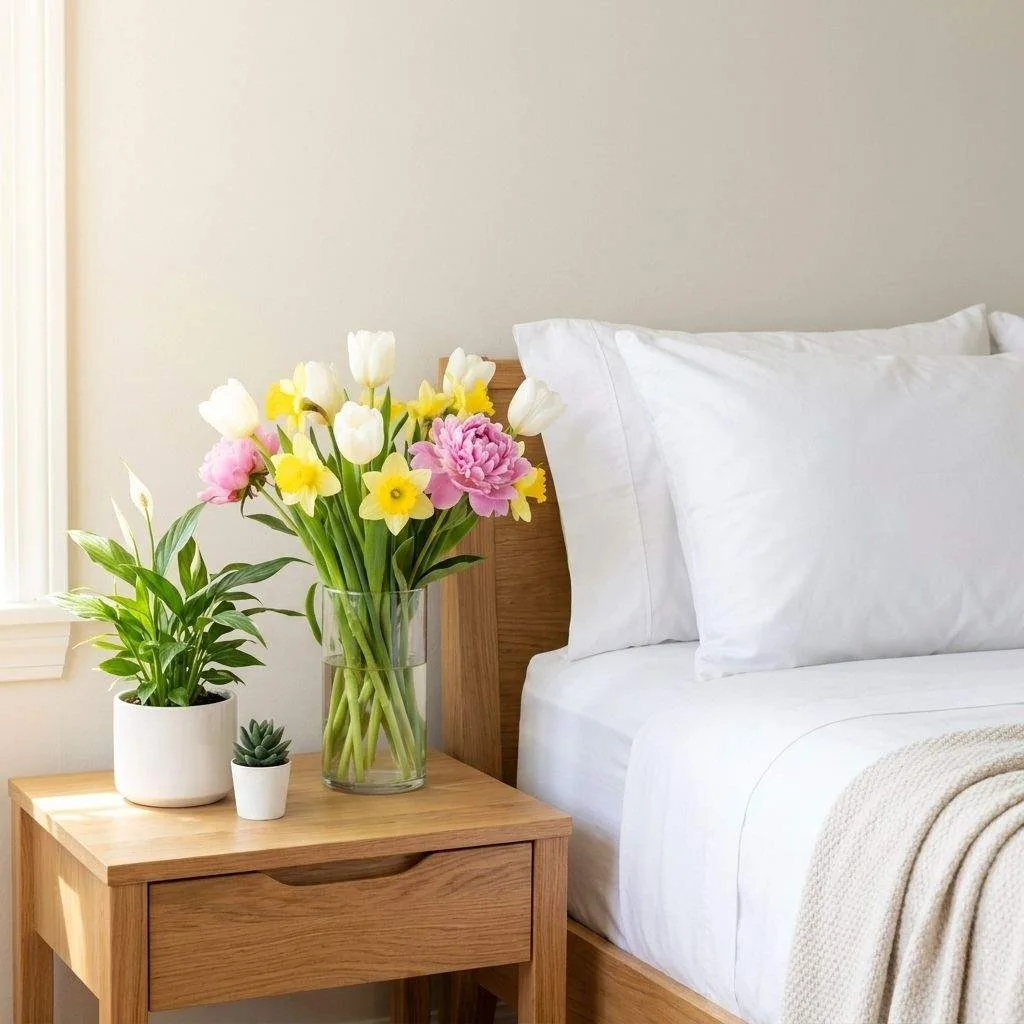 Bring in Fresh Flowers and Greenery