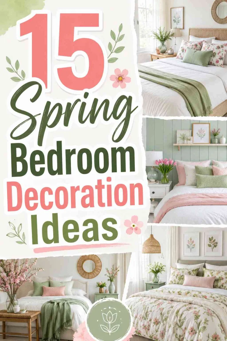 Spring Bedroom Decoration Ideas